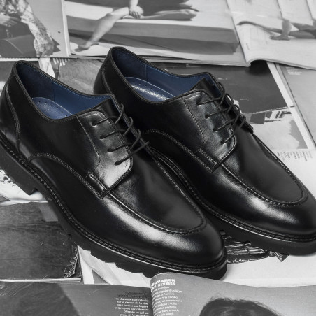 MICRO 4604 Noir, Richelieus Brett & Sons