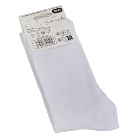 TU MEMBOUCANE Blanc Noir, Chaussettes Les Sachoussettes