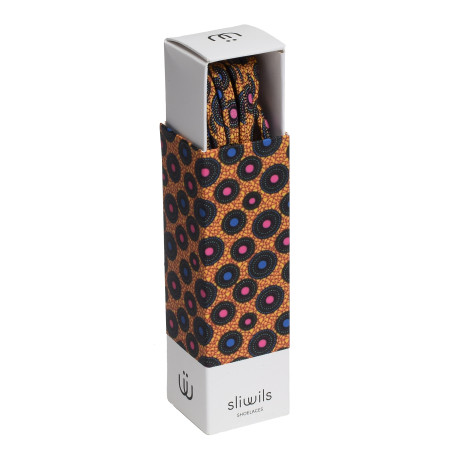 LACETS ETHNIC Camel Multicolore, Lacets Sliwils