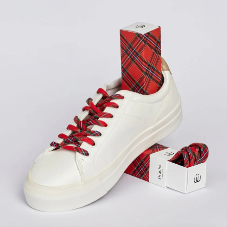 LACETS GENUINE Rouge, Lacets Sliwils