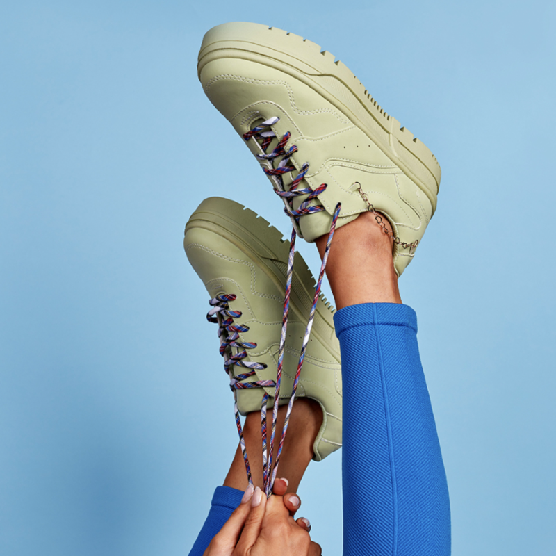 LACETS GENUINE Bleu Rouge, Lacets Sliwils