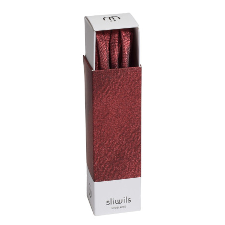 LACETS MANHATTAN Rouge, Lacets Sliwils