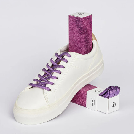 LACETS MANHATTAN Violet, Lacets Sliwils