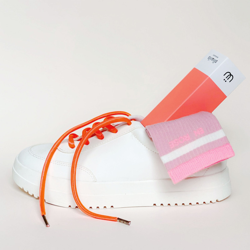LACETS NEON Rose Fluo, Lacets Sliwils