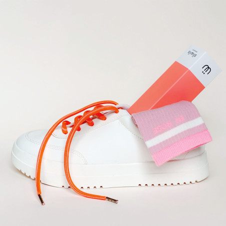 LACETS NEON Rose Fluo, Lacets Sliwils