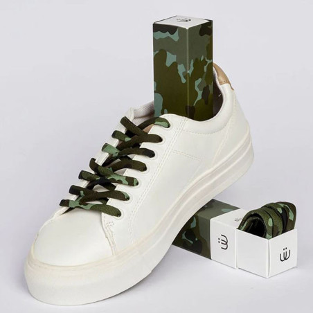 LACETS SAVAGE Camouflage, Lacets Sliwils
