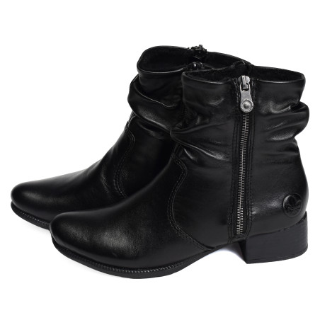 78656 Noir, Bottines Rieker