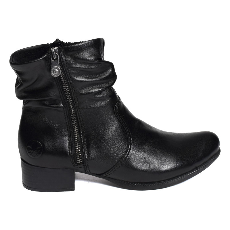 78656 Noir, Bottines Rieker