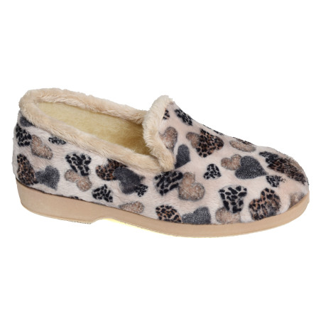 6243 Beige Multicolore, Charentaises La Maison de l'Espadrille