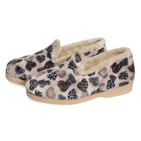 6243 Beige Multicolore, Charentaises La Maison de l'Espadrille