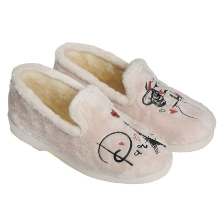 6505 Ecru, Charentaises La Maison de l'Espadrille