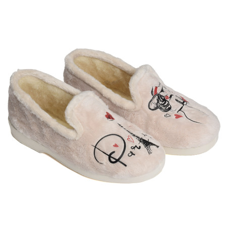 6505 Ecru, Charentaises La Maison de l'Espadrille