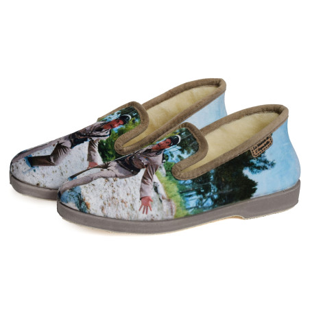 7701 Beige, Charentaises La Maison de l'Espadrille