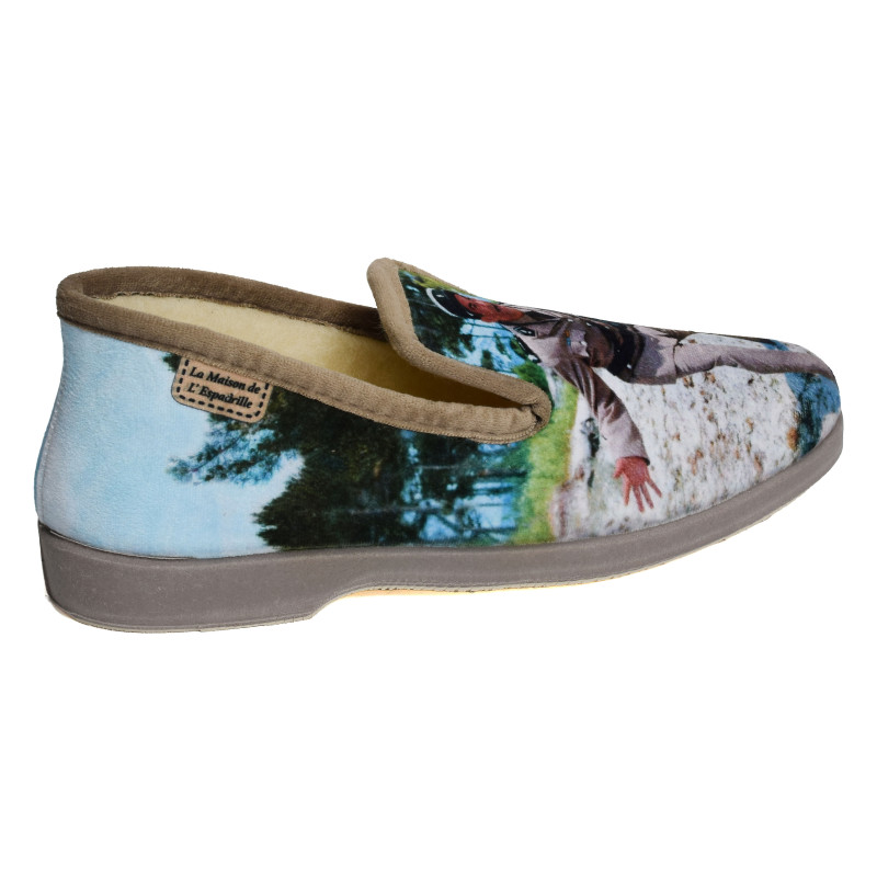 7701 Beige, Charentaises La Maison de l'Espadrille