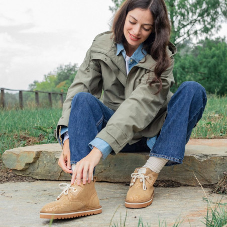 BOULD BOOTS W Taupe, Boots Armistice
