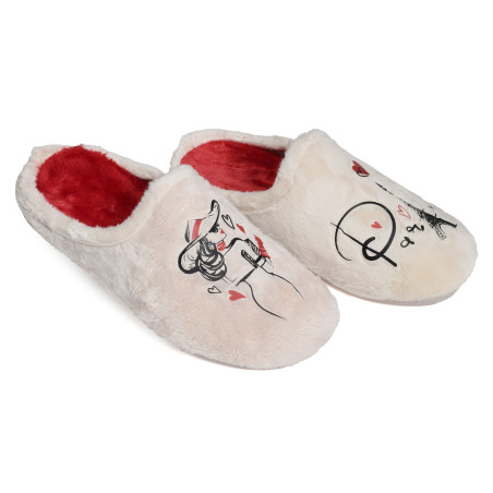 6504 Ecru, Mules La Maison de l'Espadrille