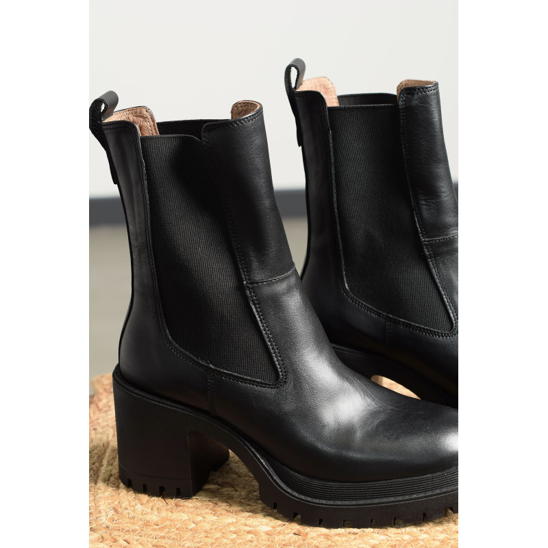 1568 Noir, Chelsea boots Audrey's Shoes