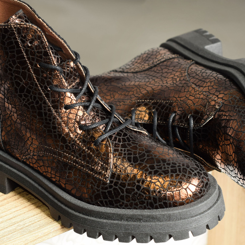 1565 Marron, Boots Audrey's Shoes