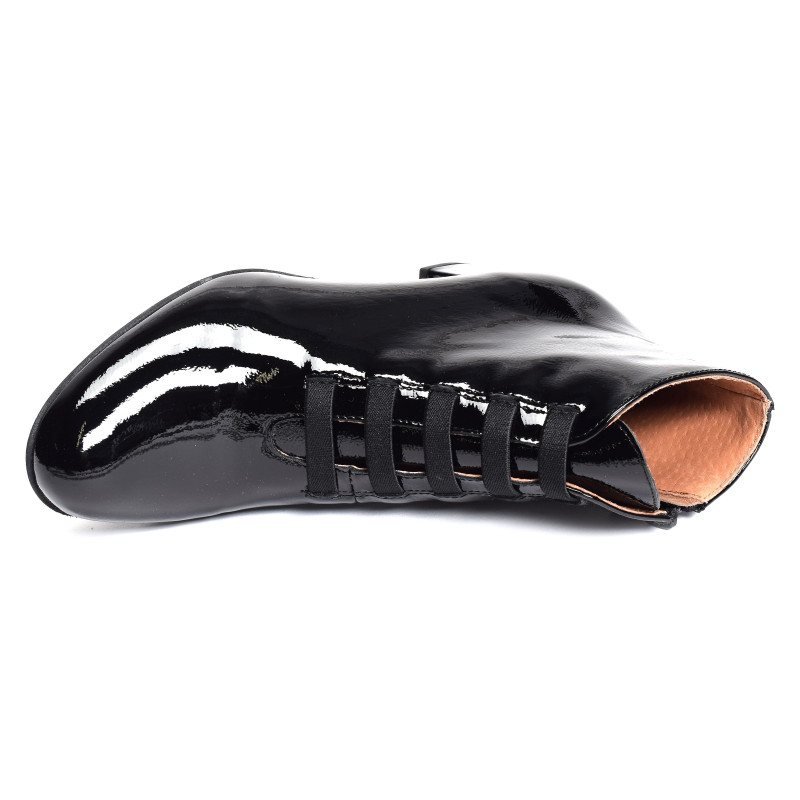 513 Verni Noir, Bottines Folie's