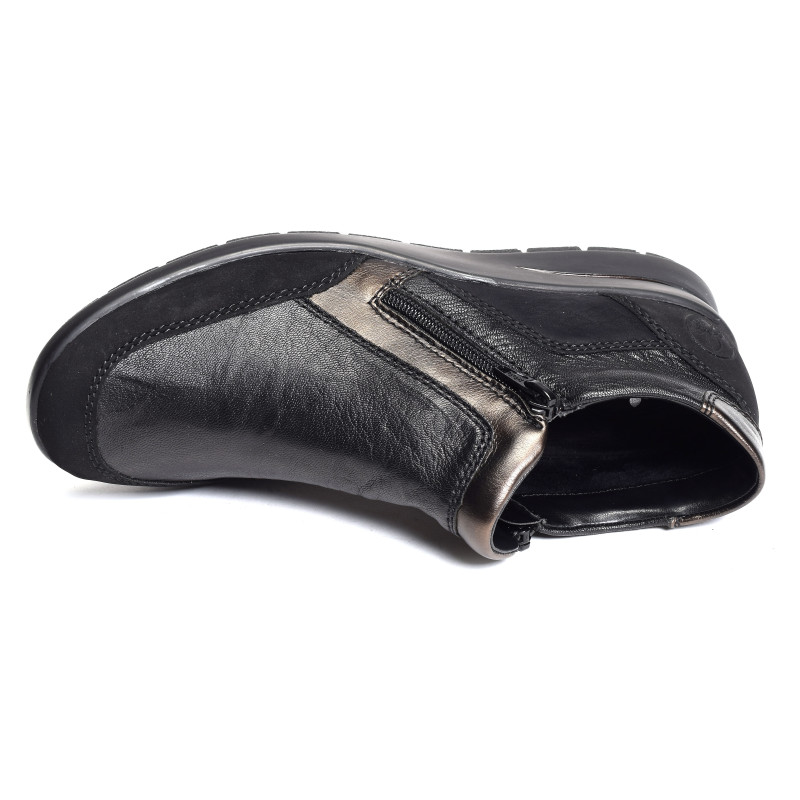 L4851 Noir, Bottillons Rieker