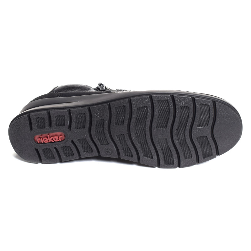 L4851 Noir, Bottillons Rieker