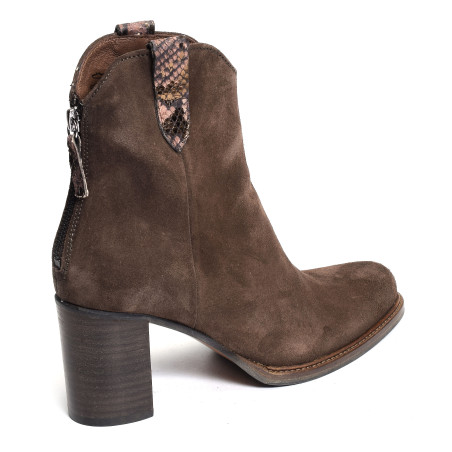 RAFIN Chocolat, Bottines Muratti