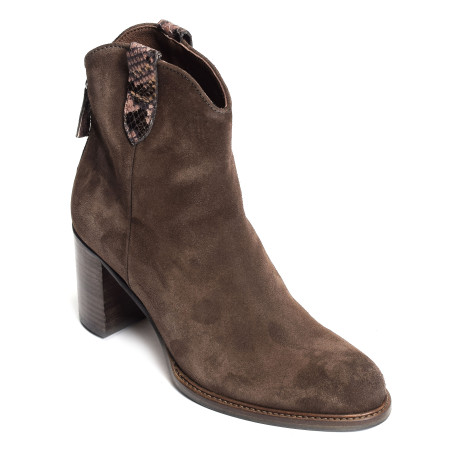 RAFIN Chocolat, Bottines Muratti