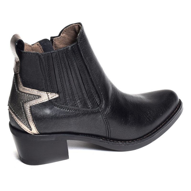 IVANO Noir, Santiags  MKD