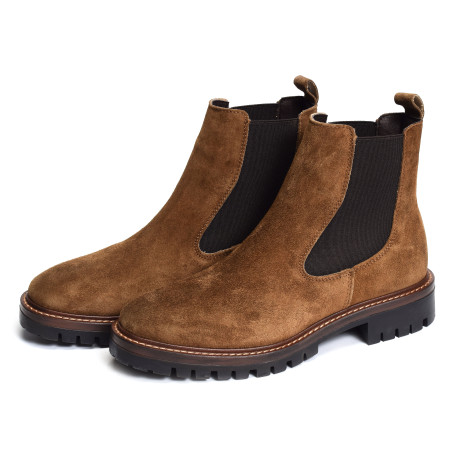 MILITARE 2609 Camel, Chelsea boots Alpe