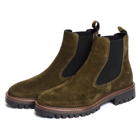 MILITARE 2609 Kaki, Chelsea boots Alpe
