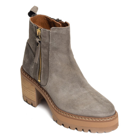 NEW AMELIE 2433 Gris, Bottines Alpe