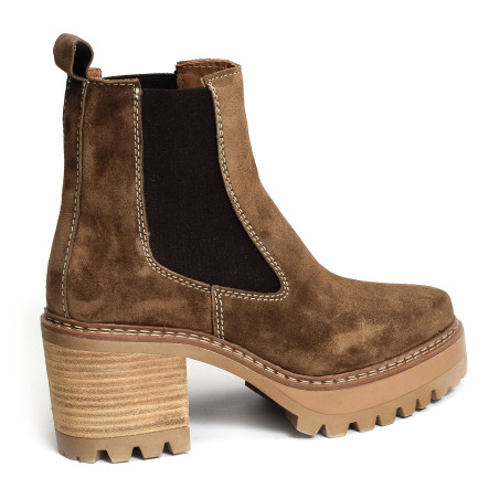 NEW AMELIE 2436 Marron, Chelsea boots Alpe