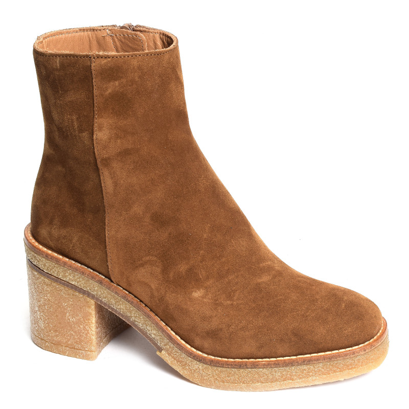 JANIS 2626 Camel, Bottines Alpe