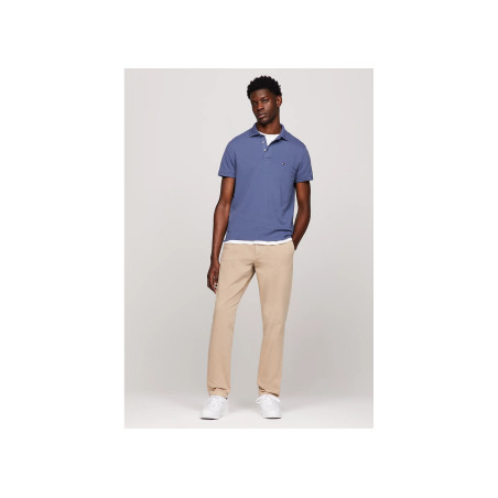 TH BASKET CORE LEATHER ESS 5040 Blanc, Sneakers basses Tommy Hilfiger