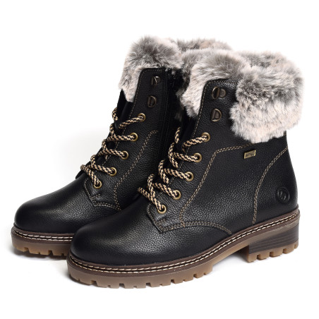 D0B74 Noir, Boots Remonte