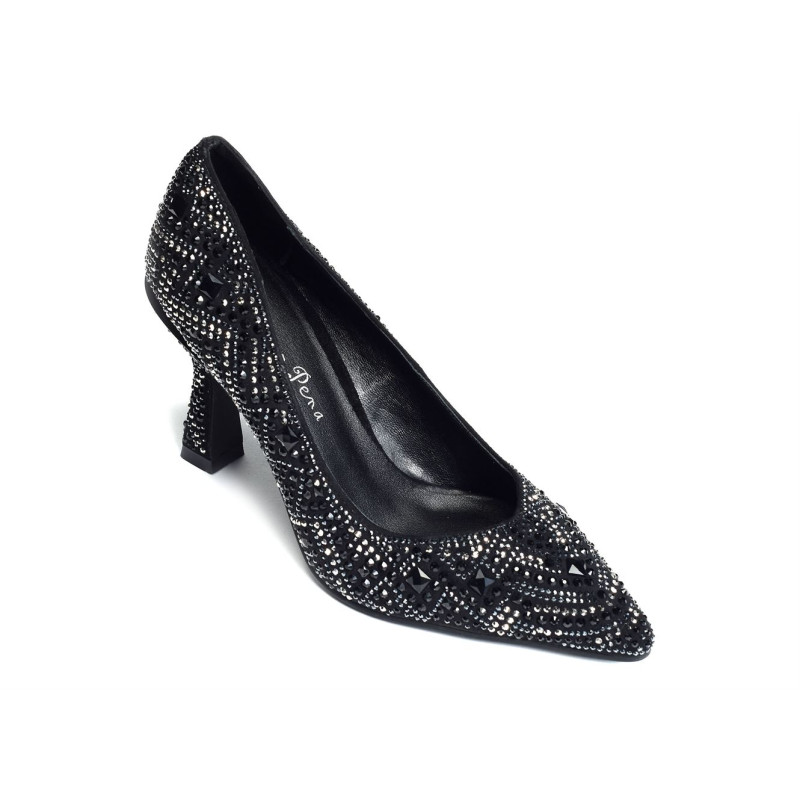 GEMINIS 140 Noir, Escarpins à bout pointu Alma en pena