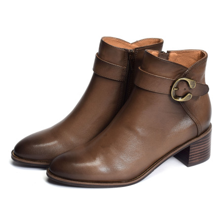 TIRIBA Taupe, Bottines Mam'zelle