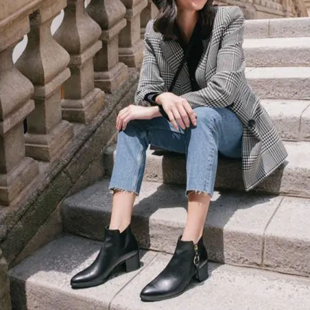 TAYLOR 01 Noir, Bottines Regarde le Ciel