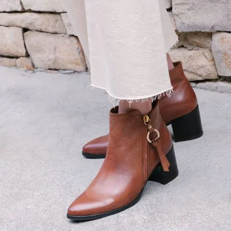 TAYLOR 01 Camel, Bottines Regarde le Ciel