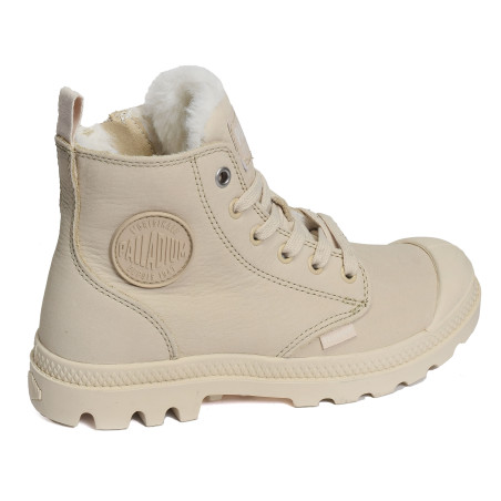 PAMPA HI ZIP Beige, Boots Palladium