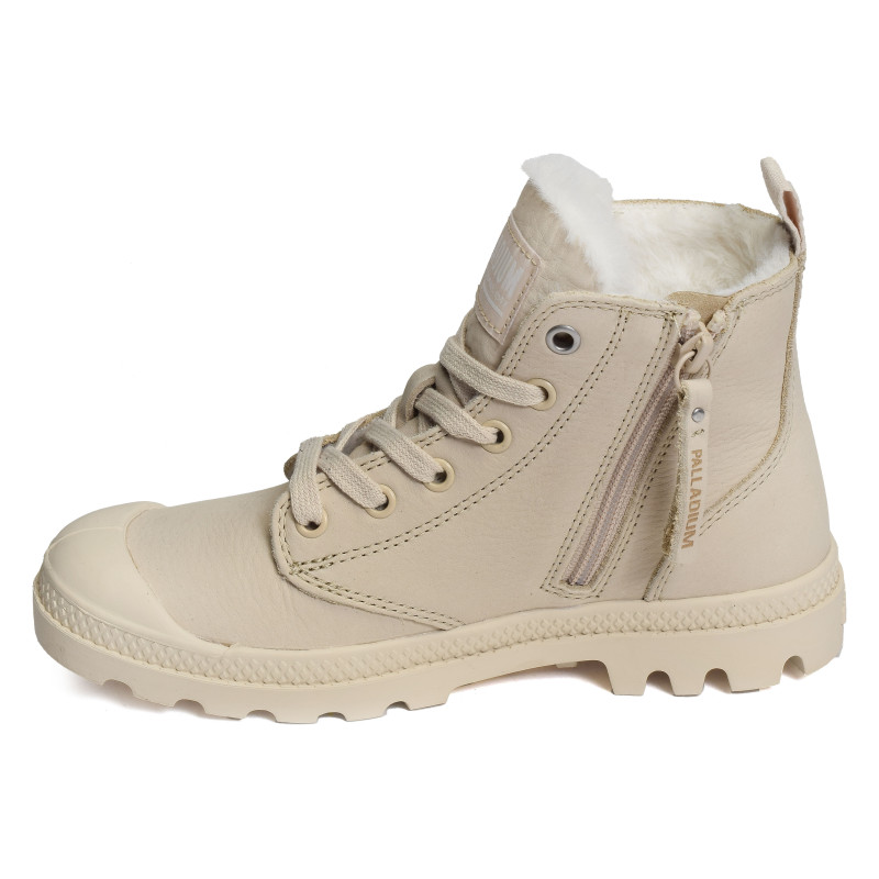 PAMPA HI ZIP Beige, Boots Palladium PAMPA HI ZIP Beige, Boots Palladium