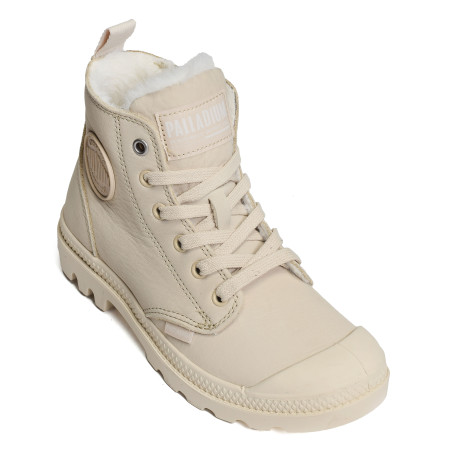 PAMPA HI ZIP Beige, Boots Palladium