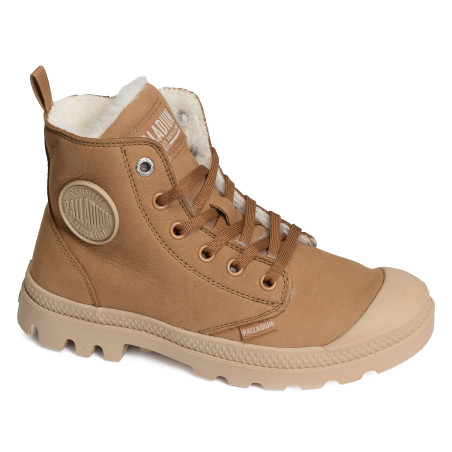 PAMPA HI ZIP Camel, Boots Palladium
