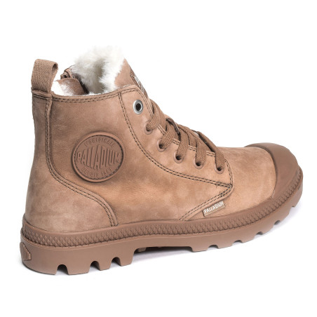 PAMPA HI ZIP Marron, Boots Palladium