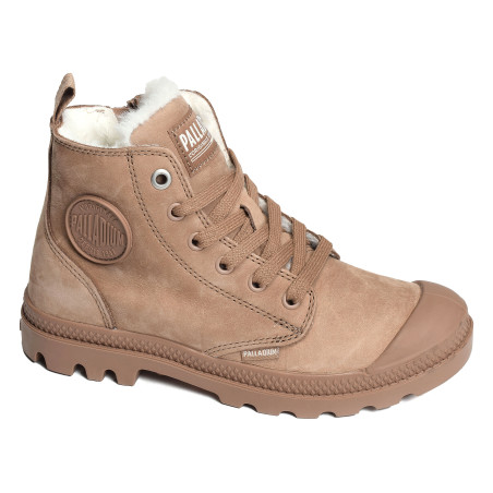 PAMPA HI ZIP Marron, Boots Palladium
