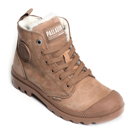 PAMPA HI ZIP Marron, Boots Palladium