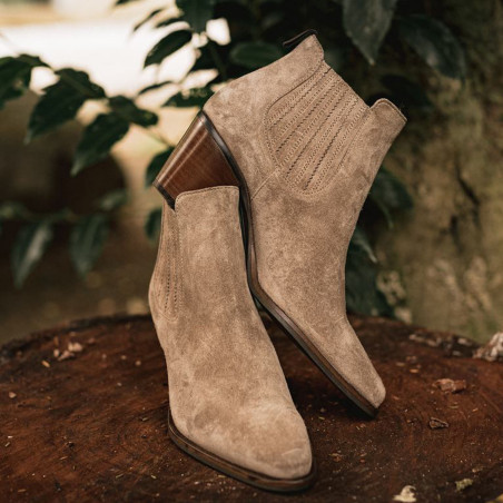 RESEDA Taupe, Bottines Muratti