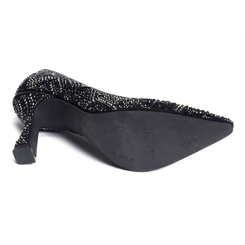 GEMINIS 140 Noir, Escarpins à bout pointu Alma en pena