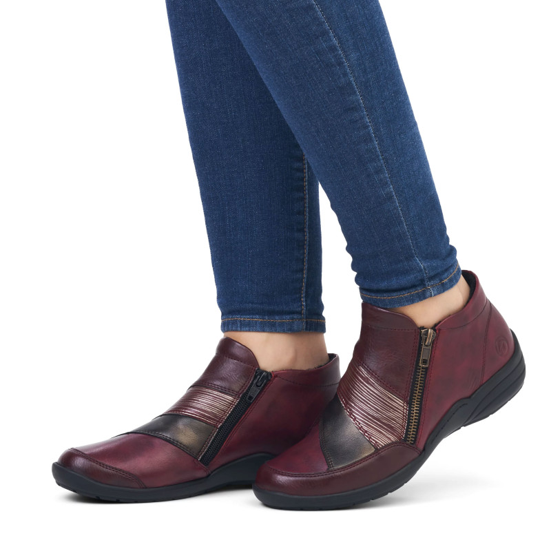 R7678 Bordeaux, Bottillons Remonte R7678 Bordeaux, Bottillons Remonte