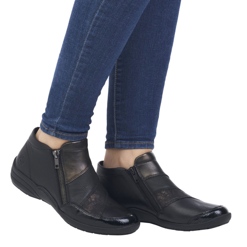 R7678 Noir, Bottillons Remonte